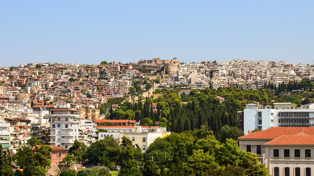 Image - greece thessaloniki city view