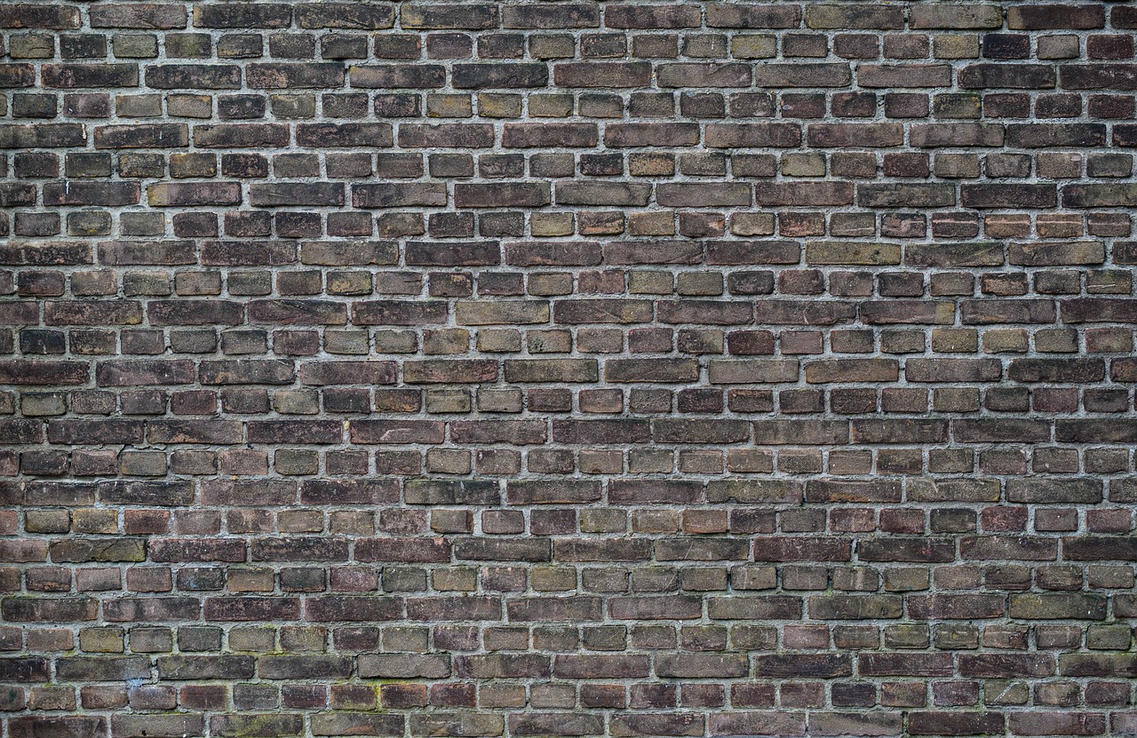 Image - brick wall old dark brick wall