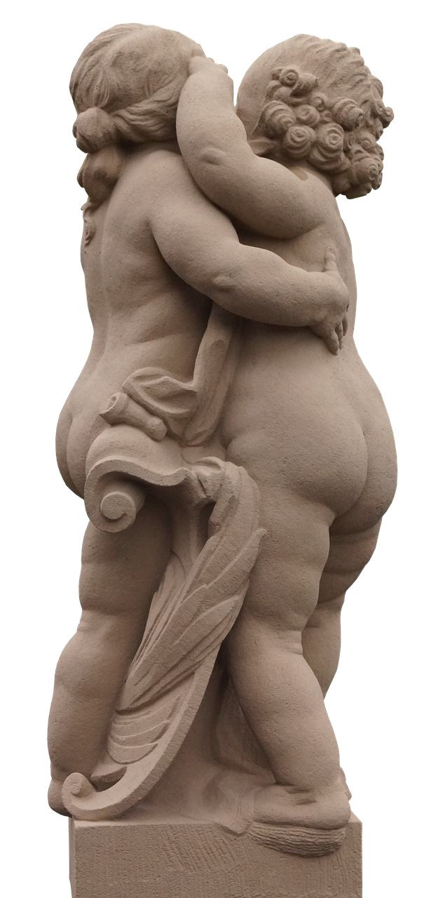 Image - angel hug angel figure innocence