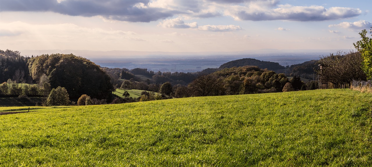 Image - panorama odenwald view rhine valley