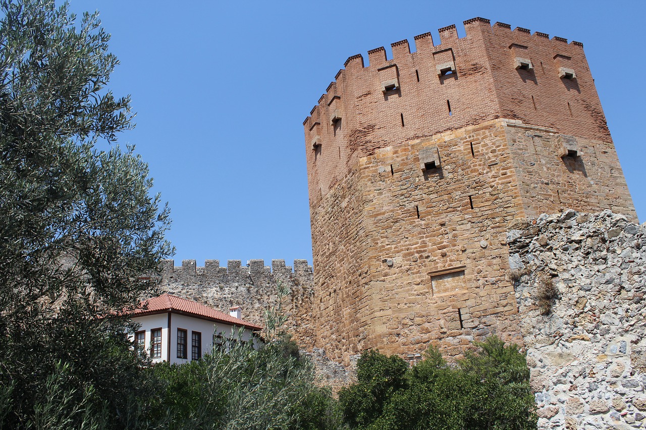 Image - the red tower alanya