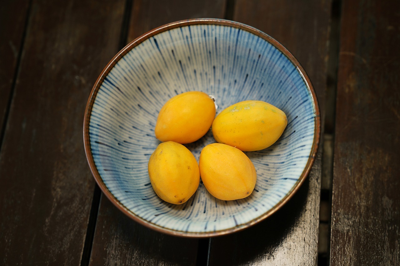 Image - golden passion fruit bowl fruit