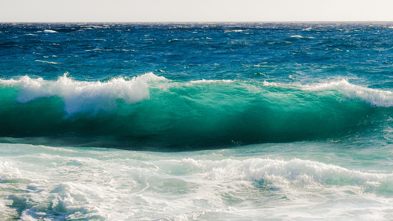 Image - wave transparent sea turquoise