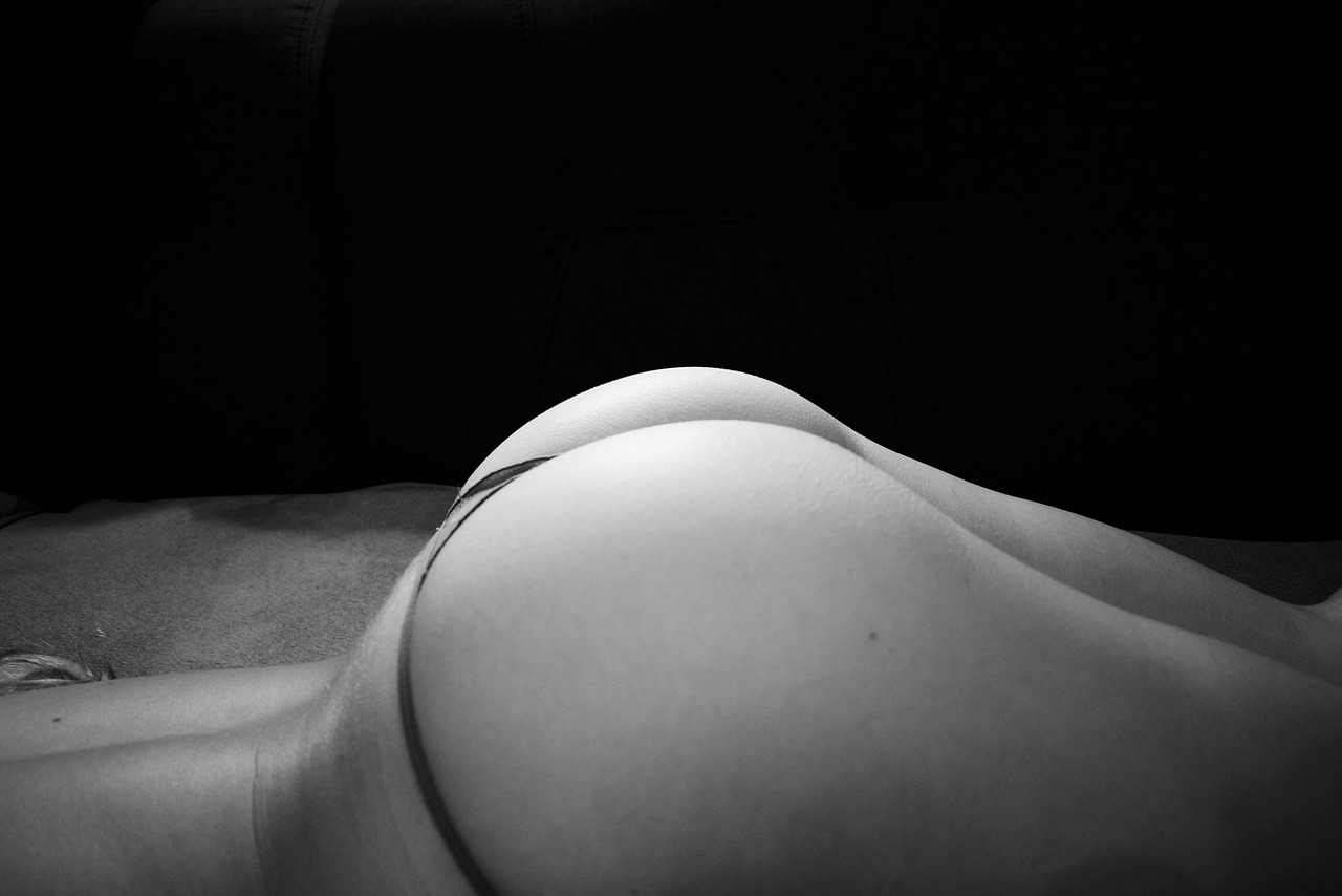 Image - ass girl black and white seduction