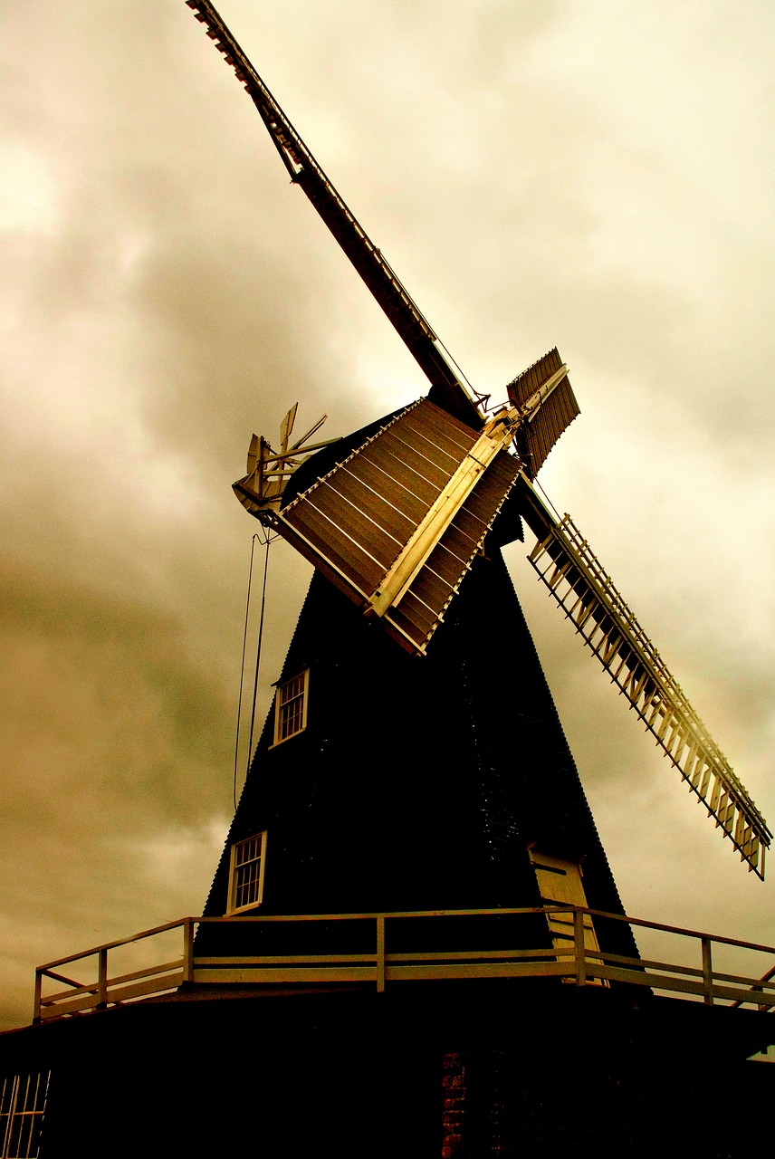 Image - windmill kent architecture old