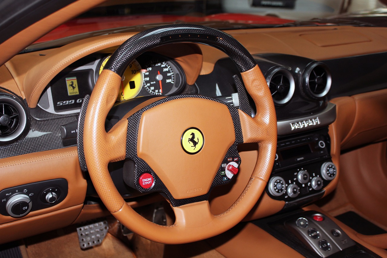 Image - ferrari steering wheel car