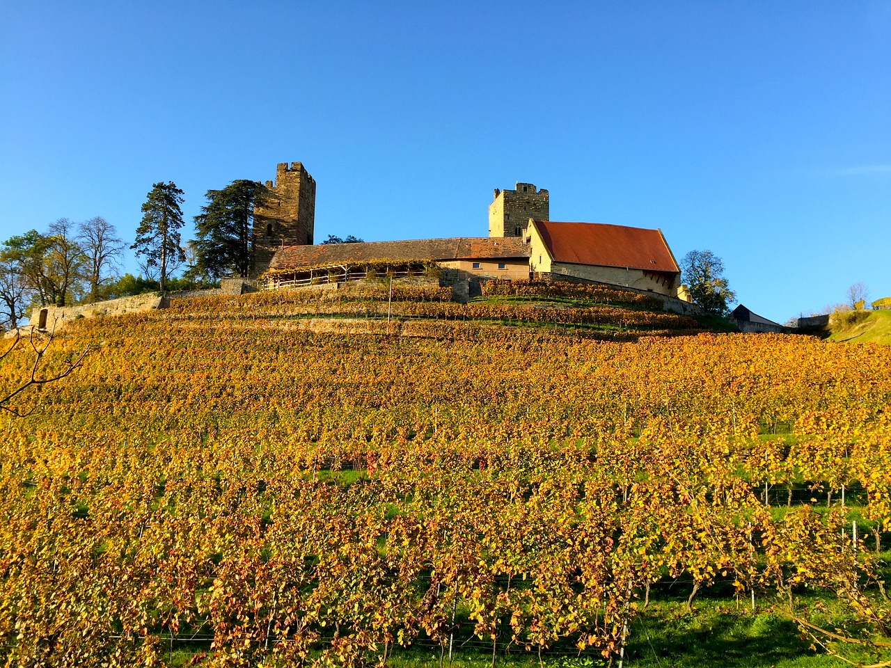 Image - autumn castle mood