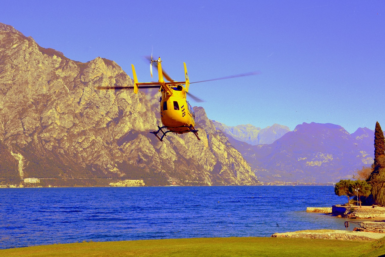 Image - helicopter takeoff rescue emergency