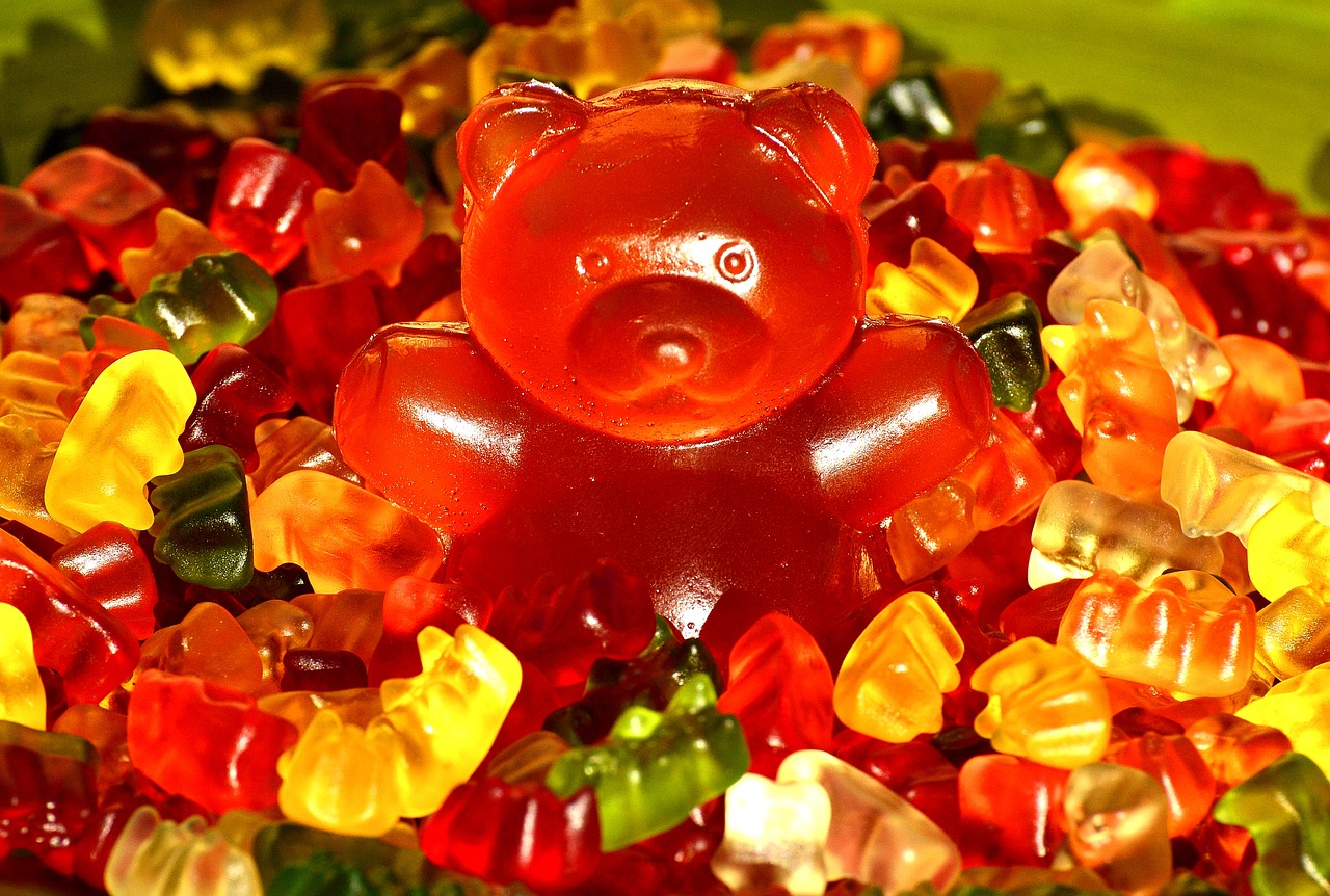 Image - gummibärchen giant rubber bear sugar