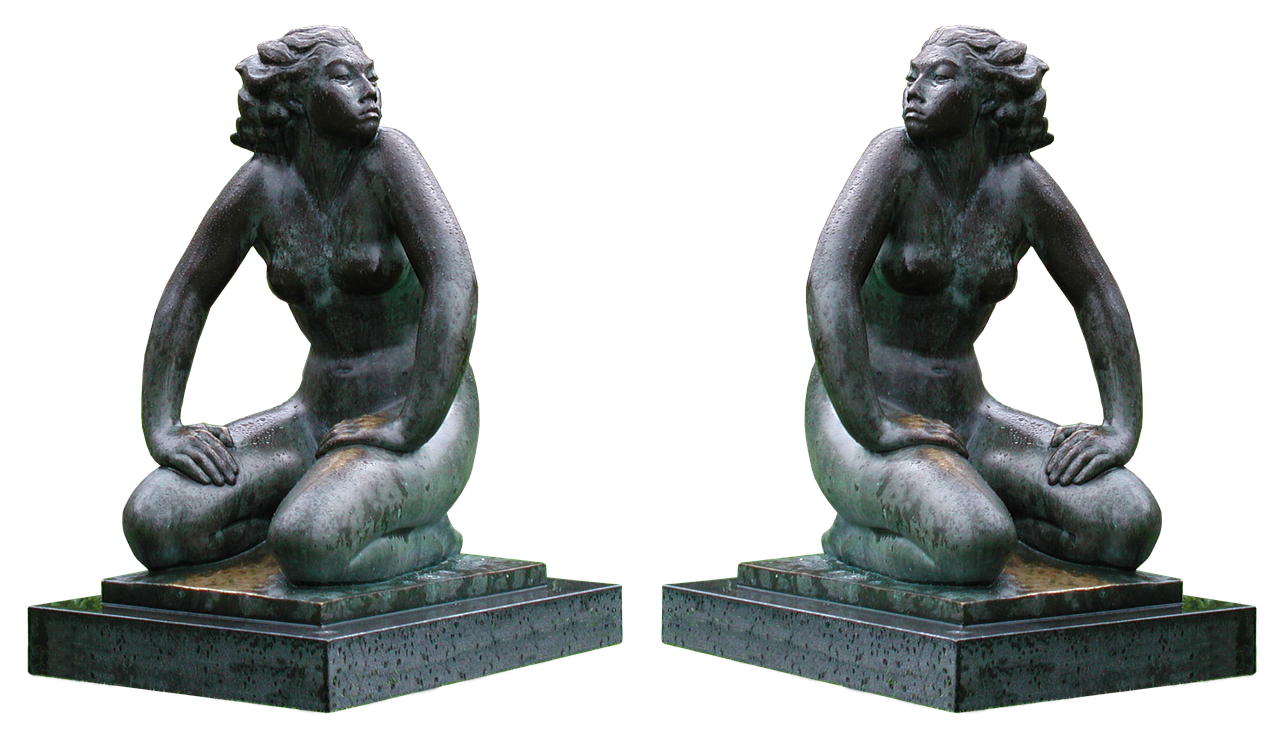 Image - statue marble woman naked
