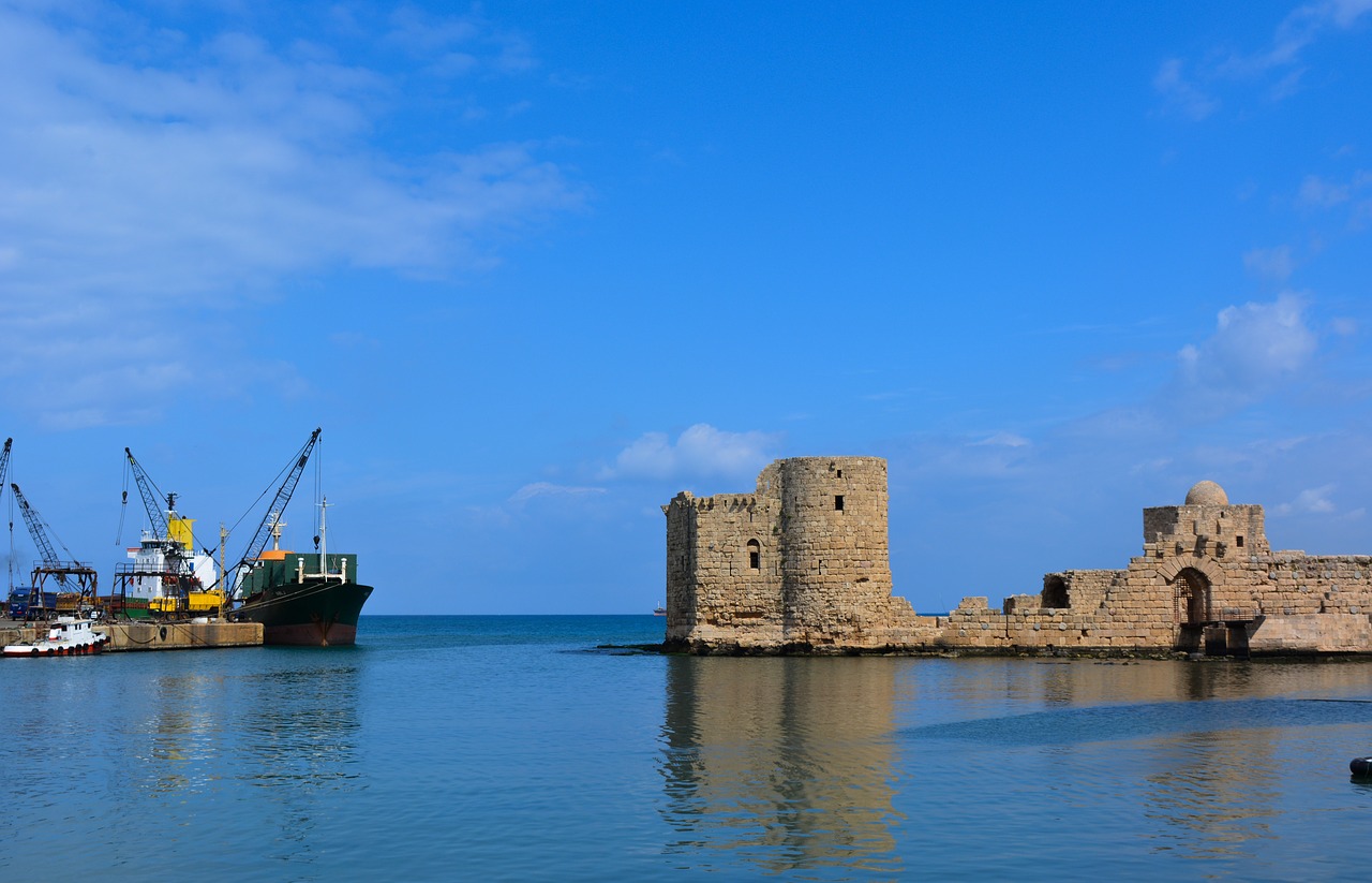 Image - lebanon seida saida blue water