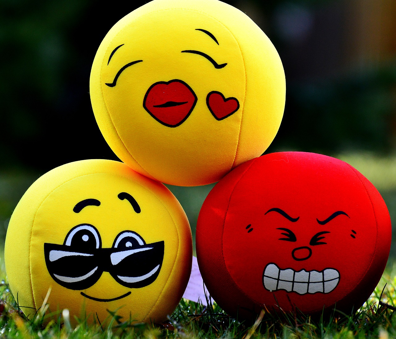 Image - smilies emotions balls funny cute