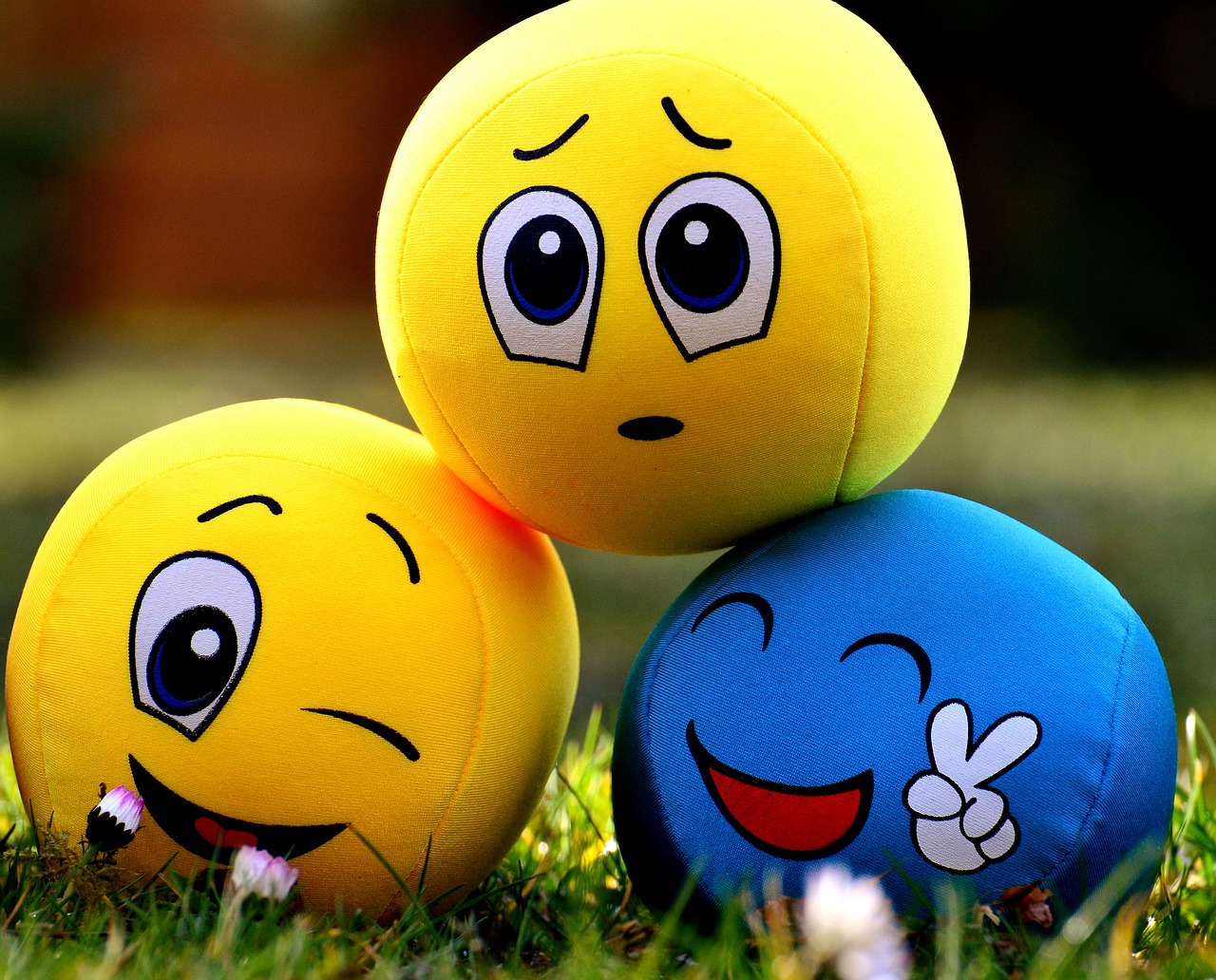 Image - smilies emotions balls funny cute