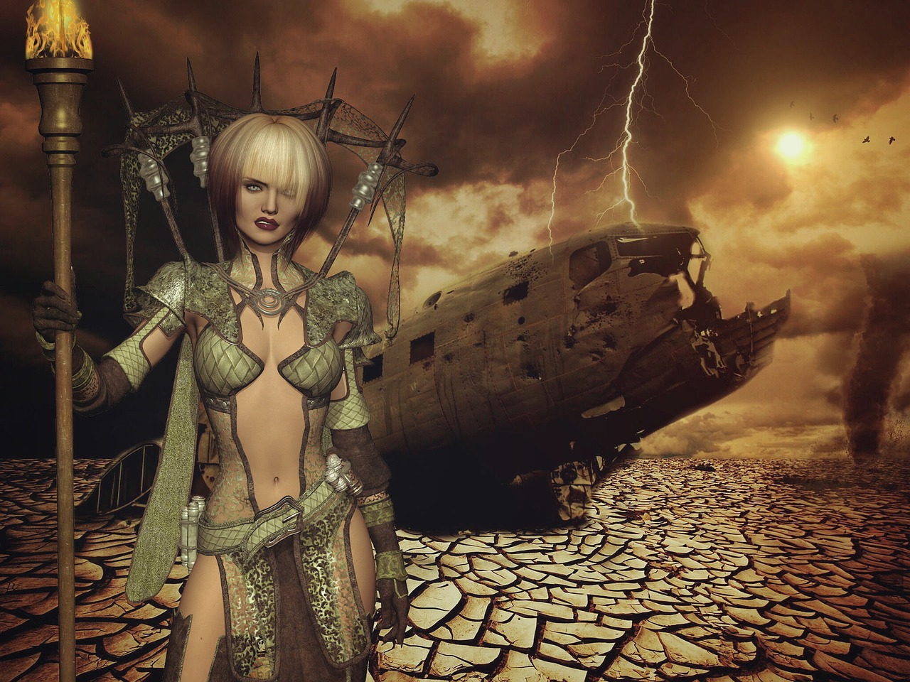 Image - surreal artistic dark fantasy