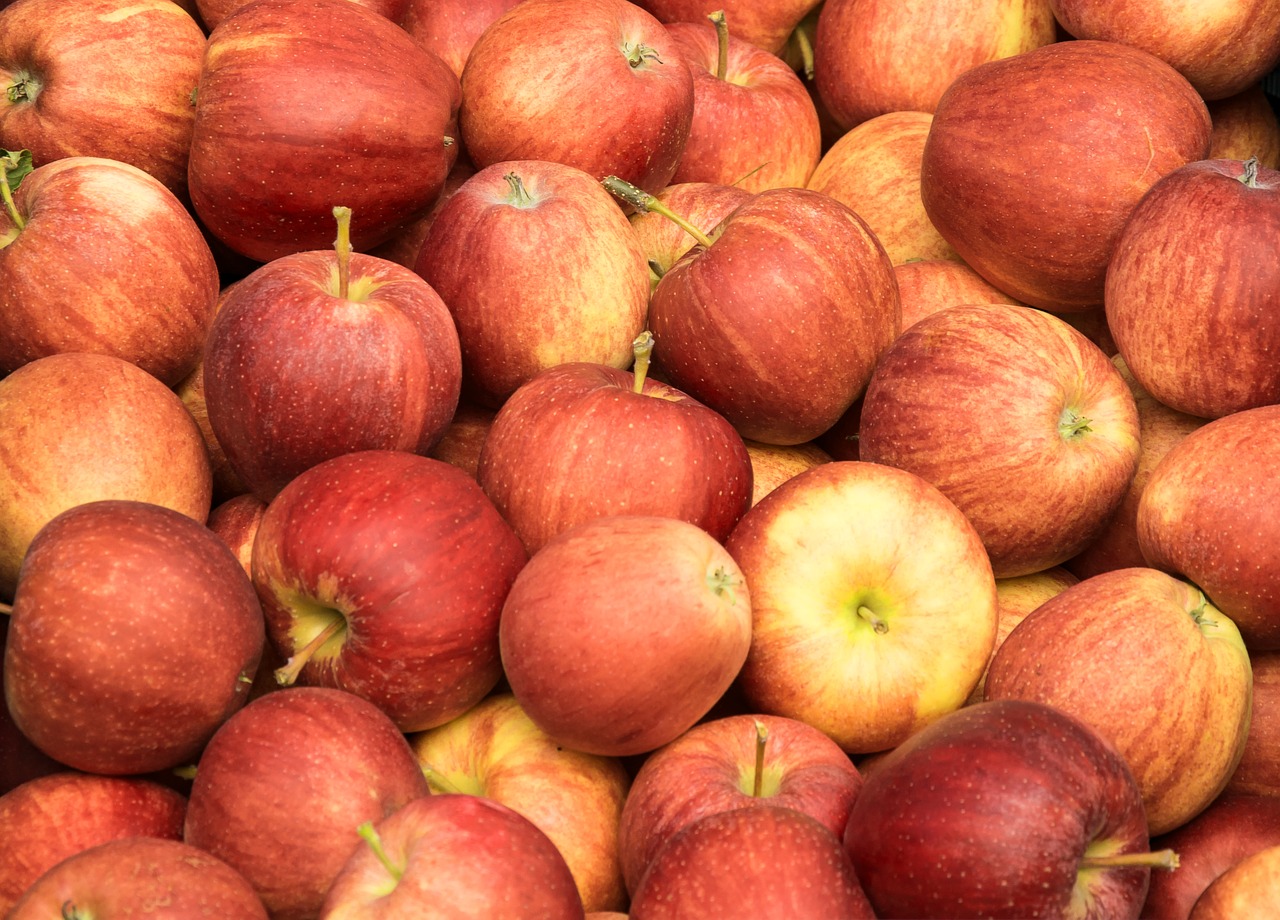 Image - apple red fruit healthy autumn