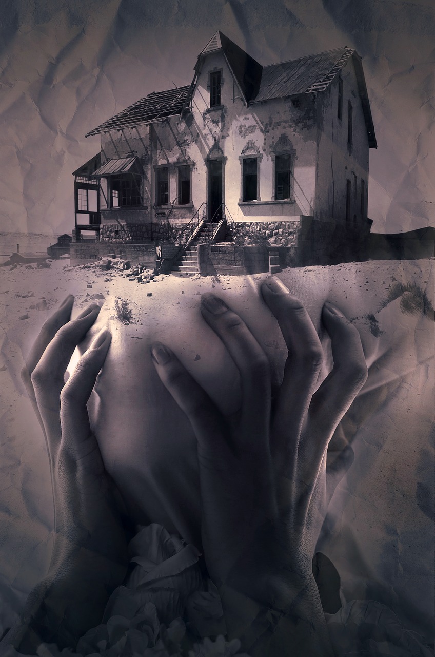 Image - fantasy book cover home hands