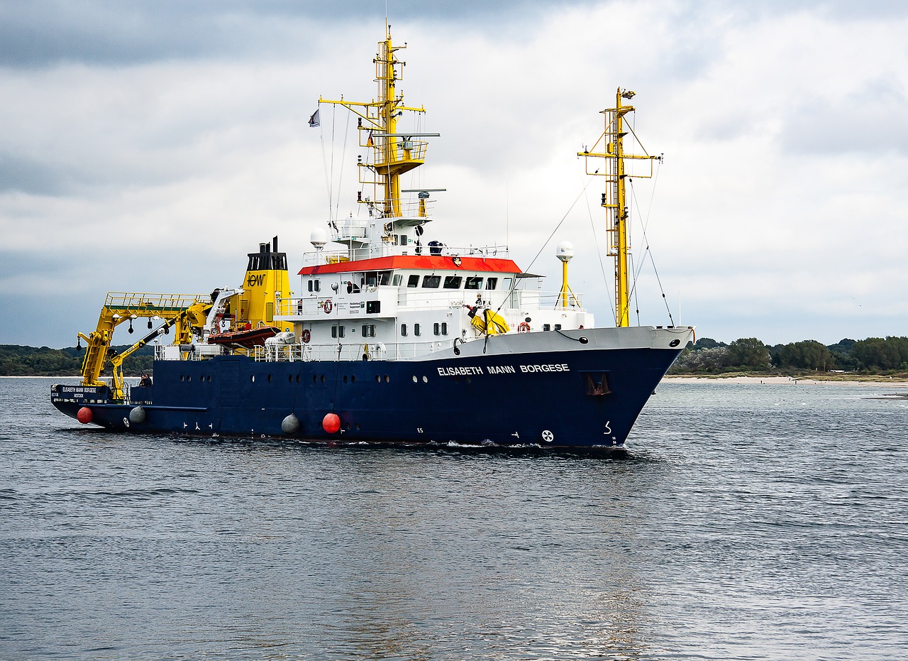 Image - working ship baltic sea sea