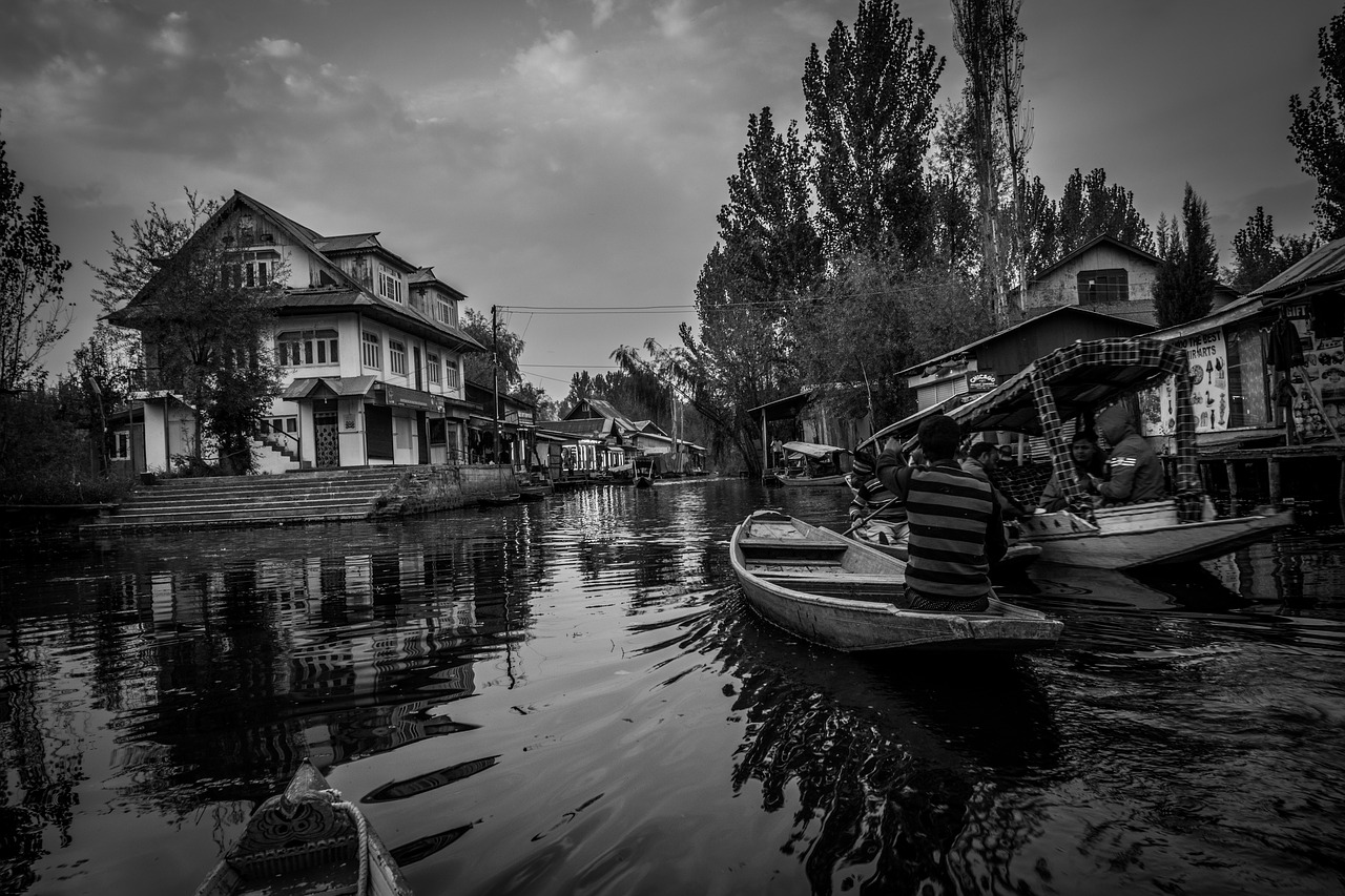 Image - scene water dal lake wallpaper