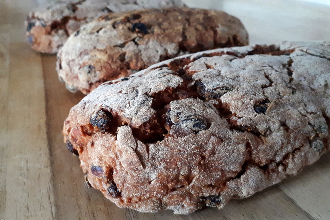 Image - bread apple bread bake advent