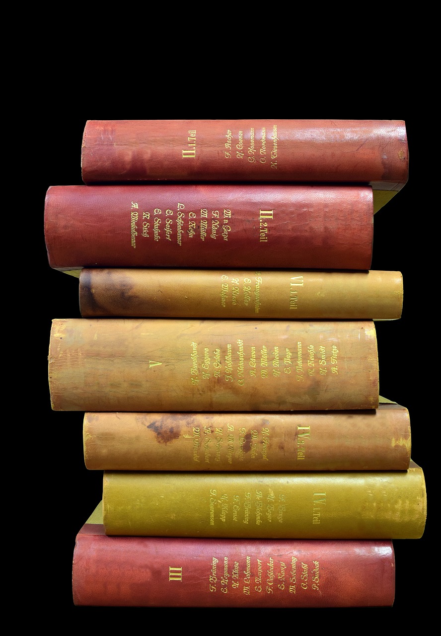 Image - book stack books antiquariat read