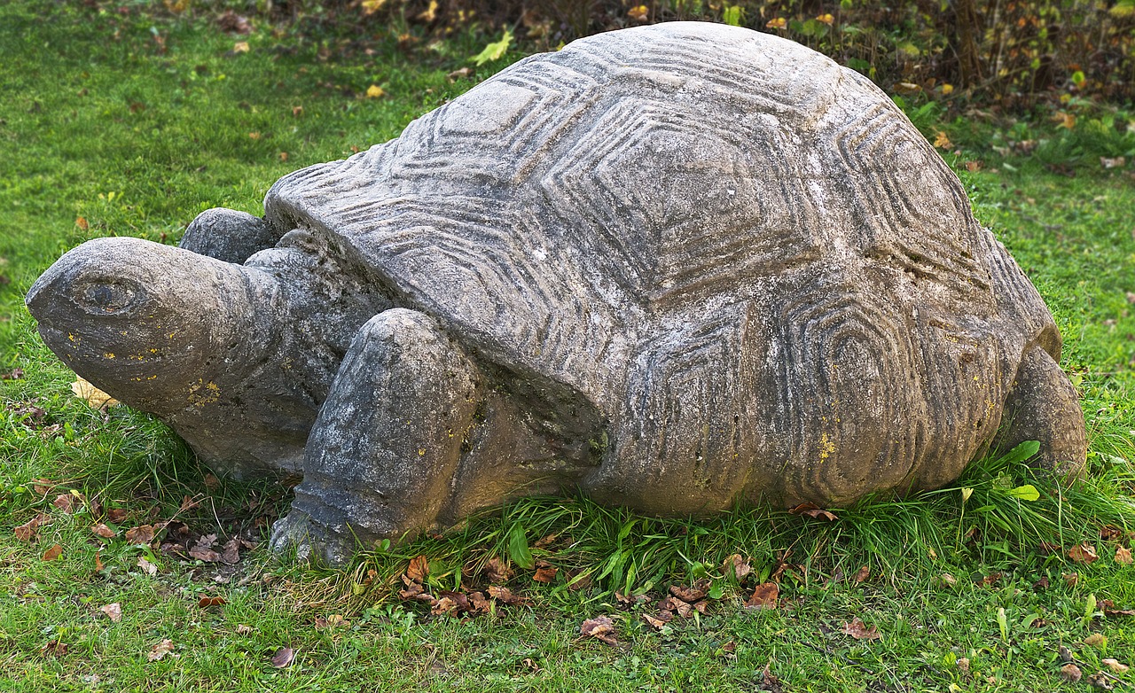 Image - turtle stone figure sculpture