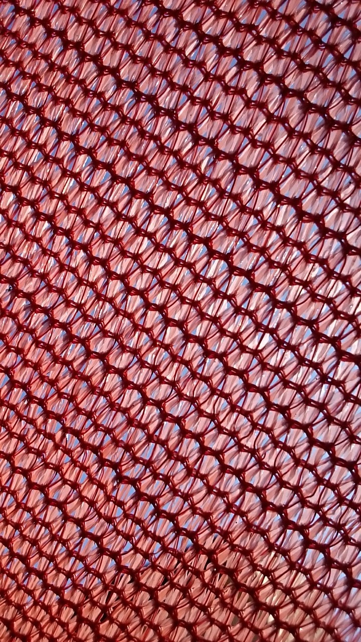 Image - orange texture netting