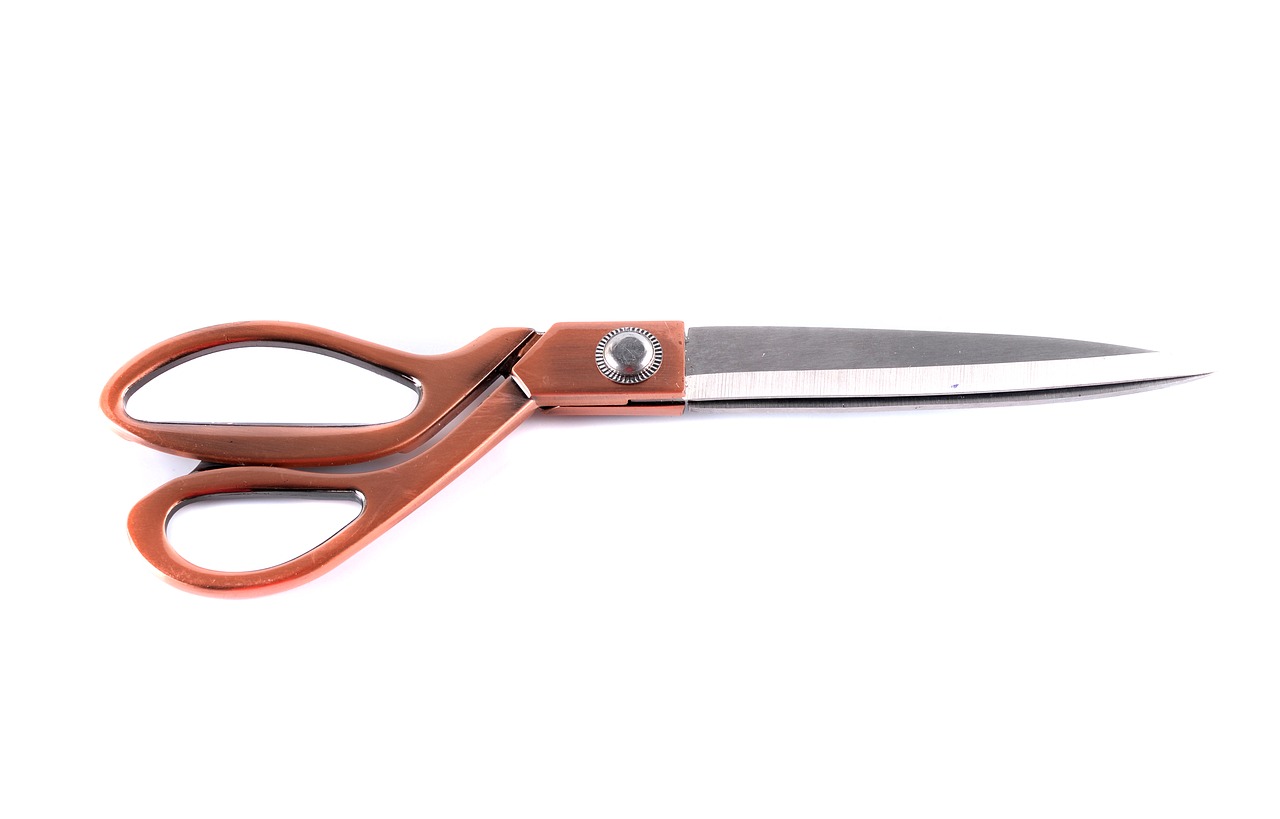 Image - scissors white sharp tool metal