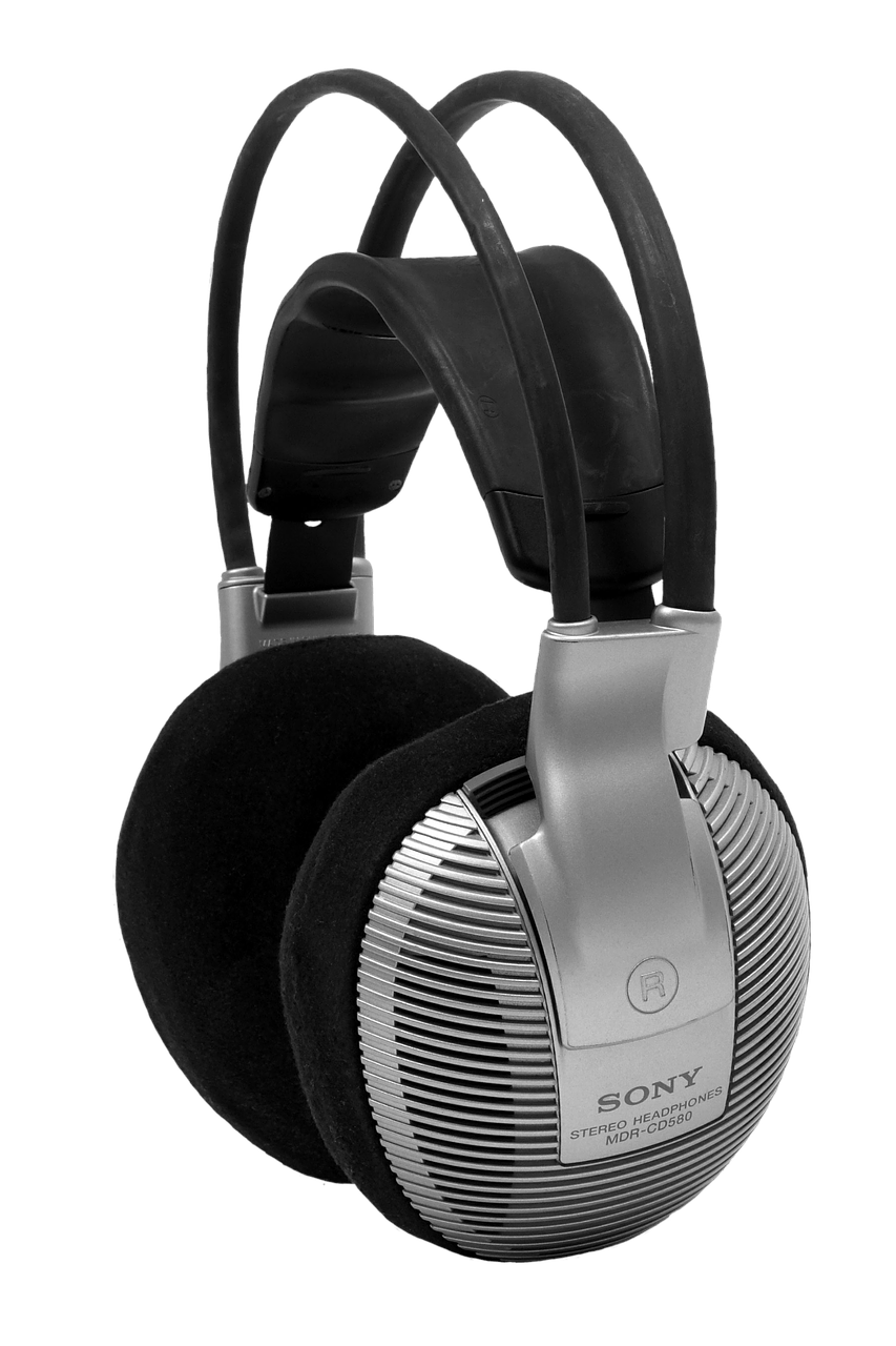 Image - headphones music sony stereo