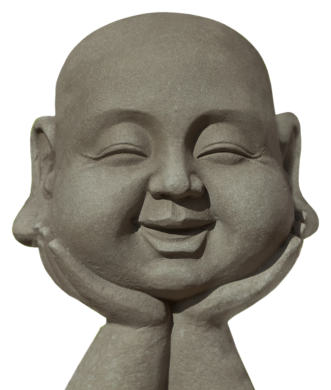 Image - buddha laugh fun sculpture