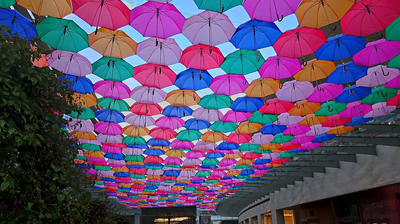 Image - sunshade umbrella color colors