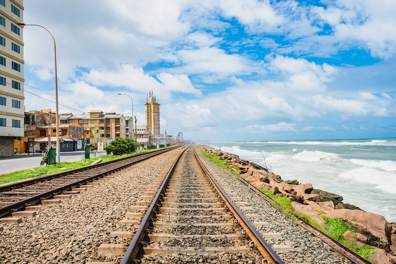 Image - railway city transport train urban
