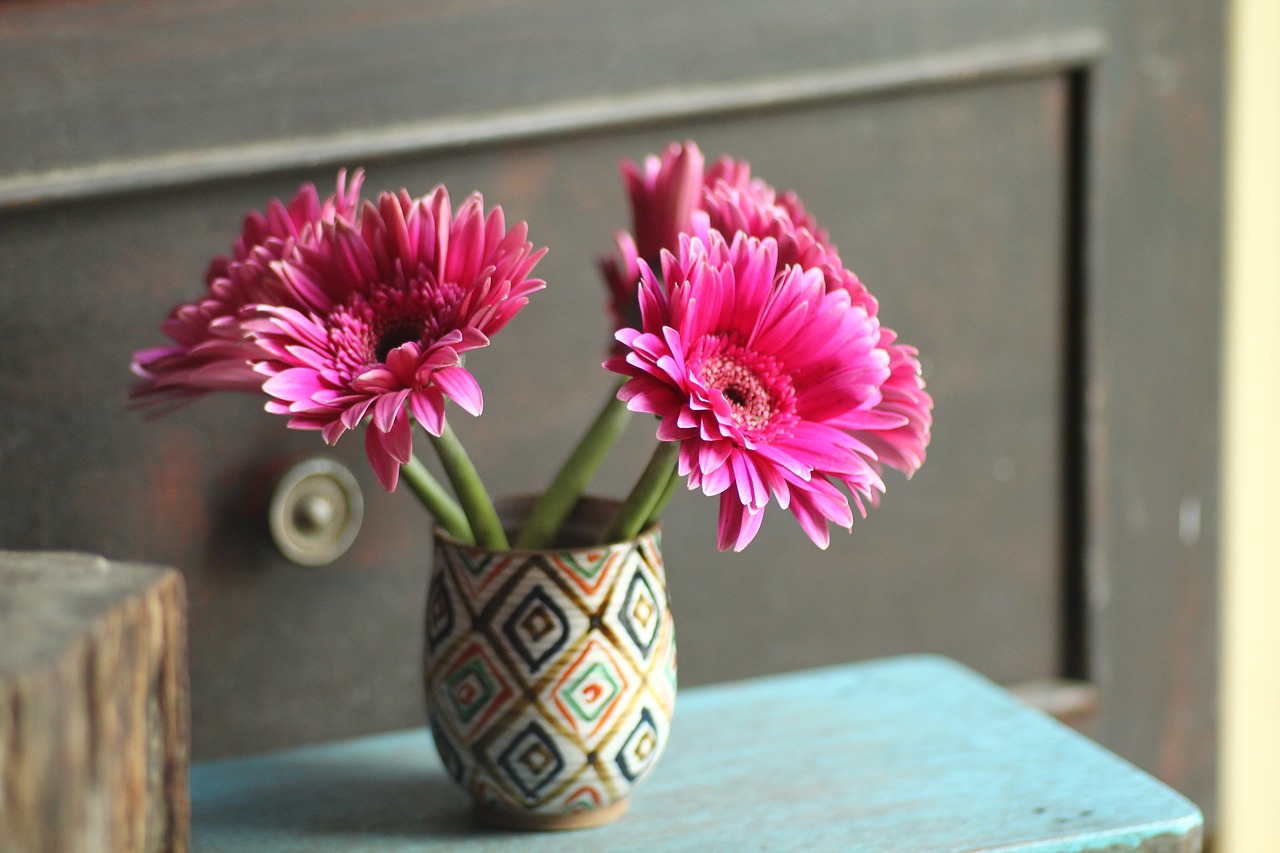 Image - floral vase pink decoration flower