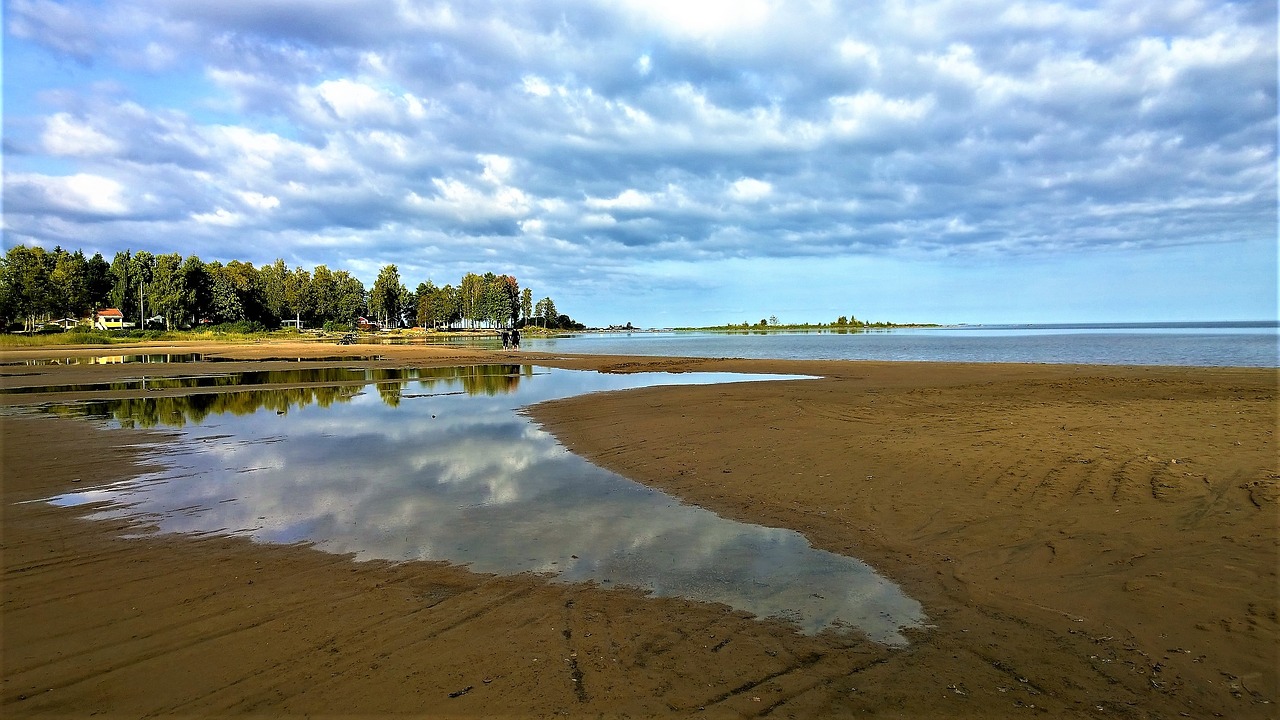 Image - lake beach horizon water himmel