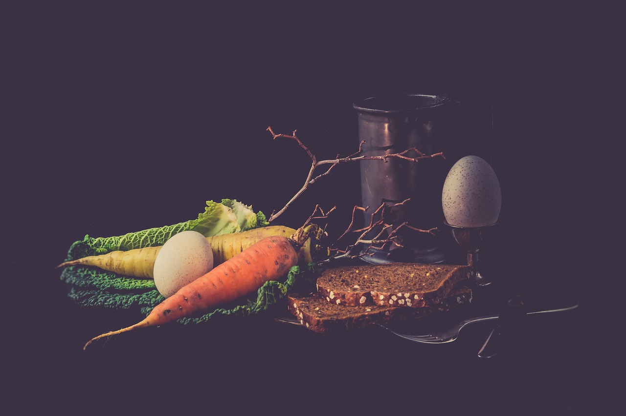 Image - vegetables still life vintage old