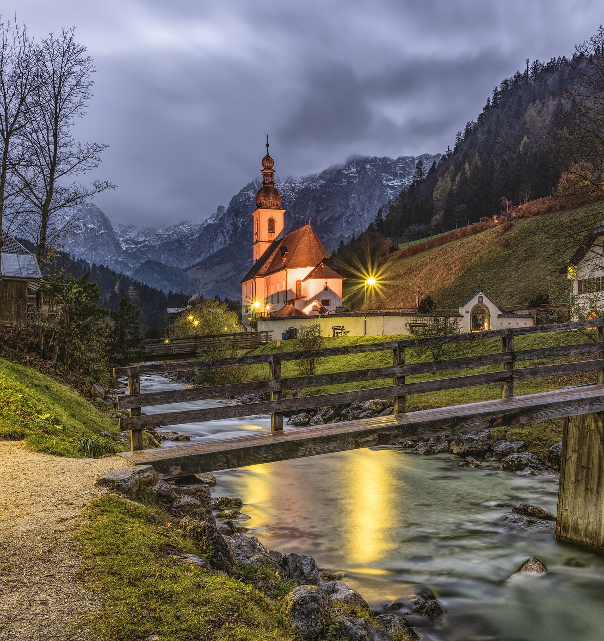 Image - chapel church ramsau berchtesgaden