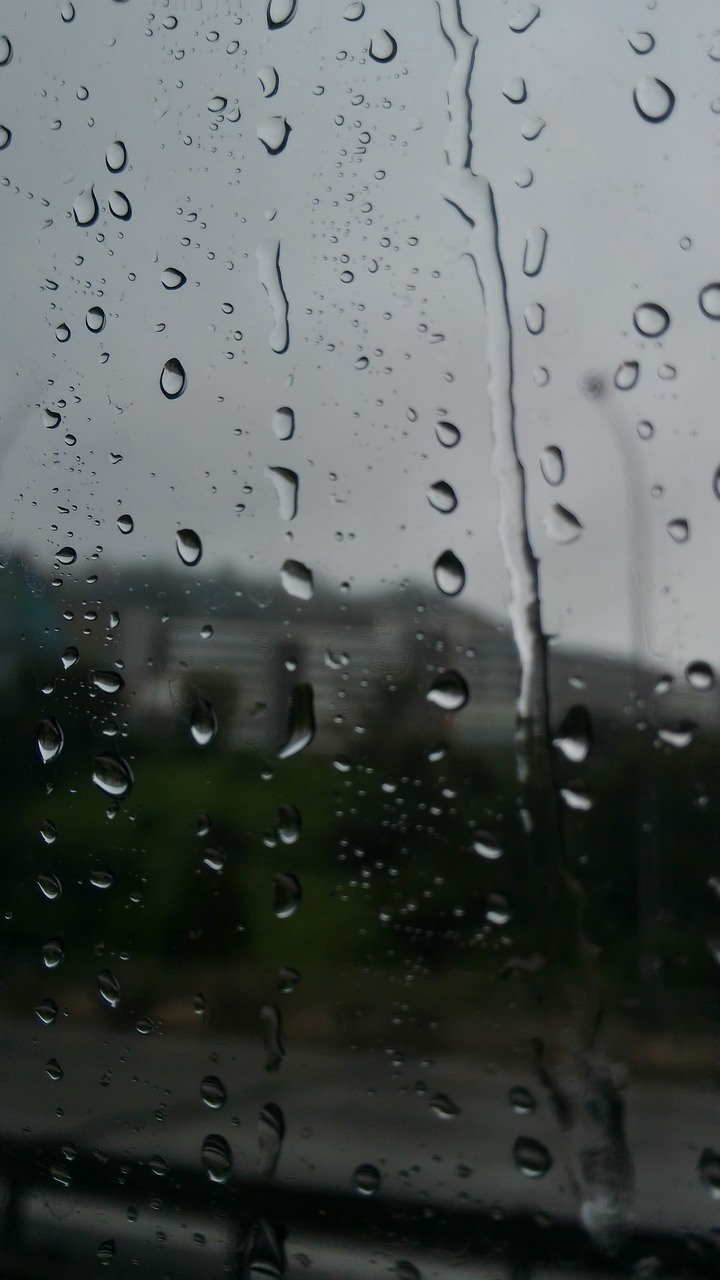 Image - rain dark road raining rain drop