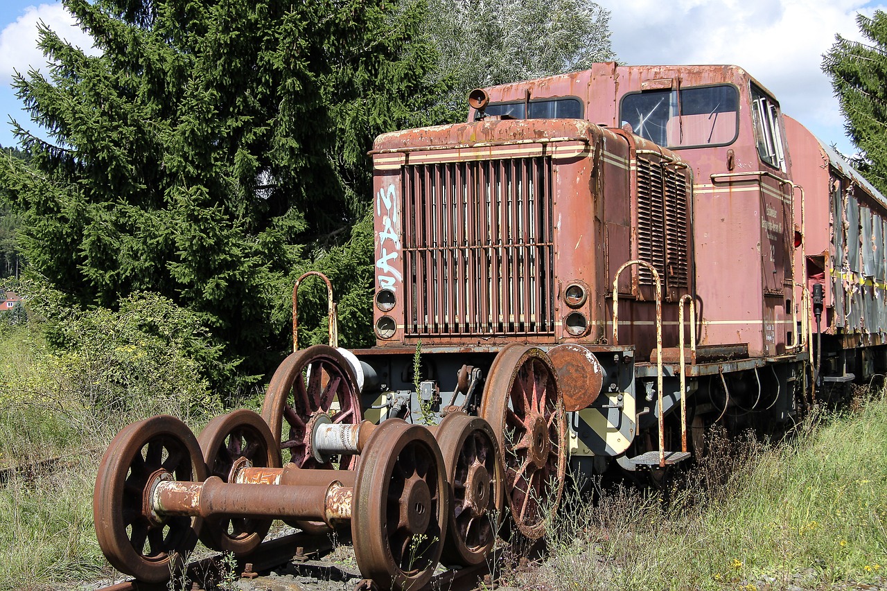 Image - loco old stainless locomotive