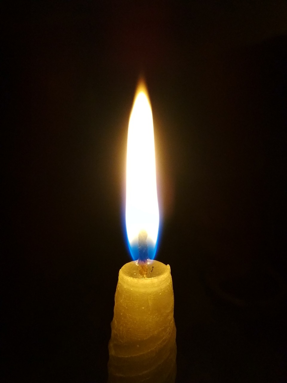 Image - lighting candle flame burnt wax