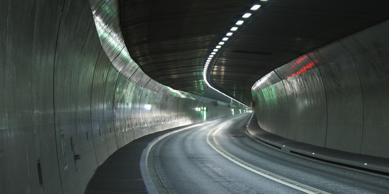 Image - tunnel highway lights tunnel vision