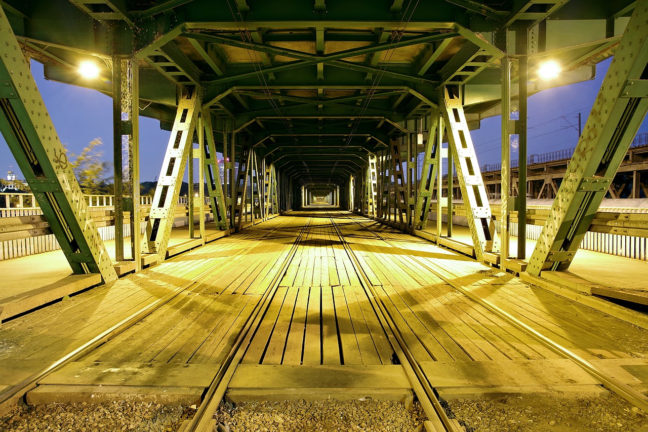 Image - tram rails railway the viaduct