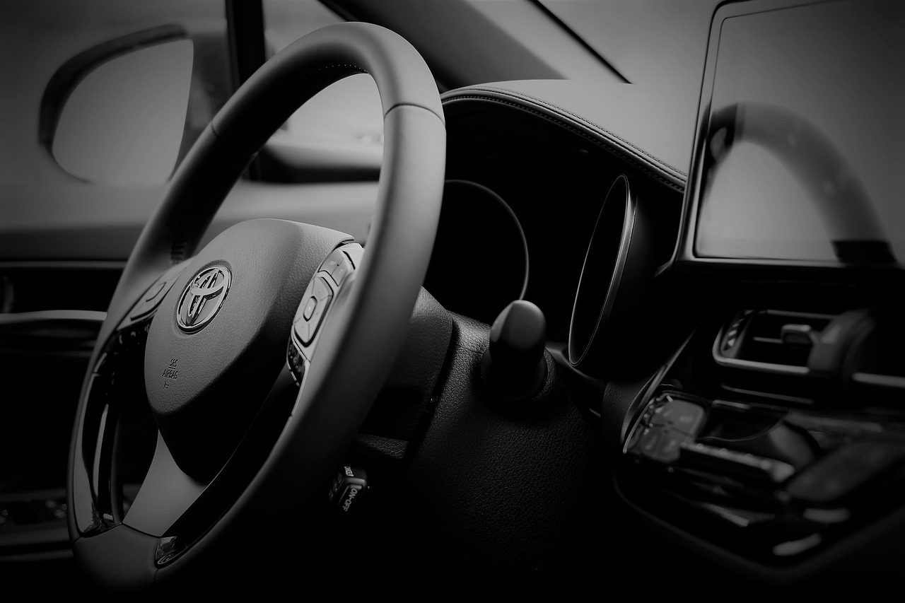 Image - toyota c hr hybrid car interior