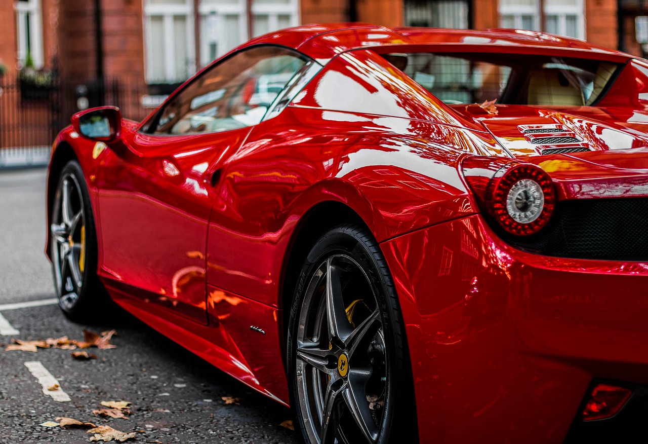 Image - supercar ferrari style car auto