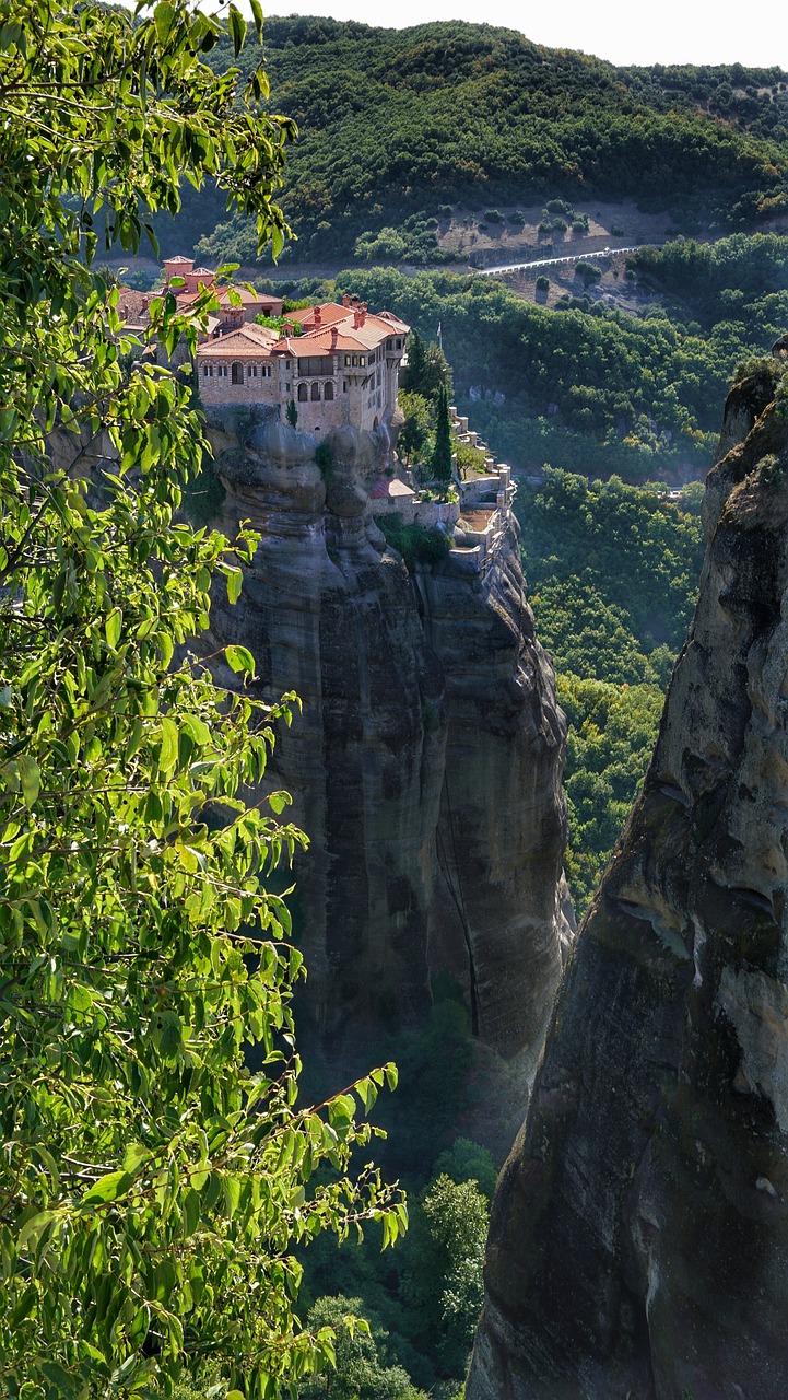 Image - monastery orthodox greek meteora