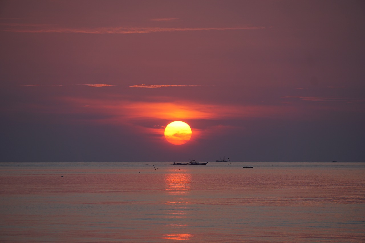 Image - sunset karimunjawa indonesian