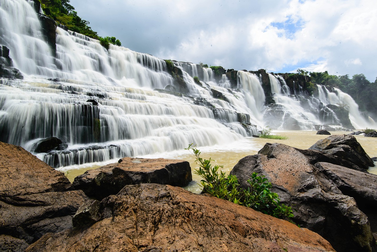 Image - beauty waterfall ponguor