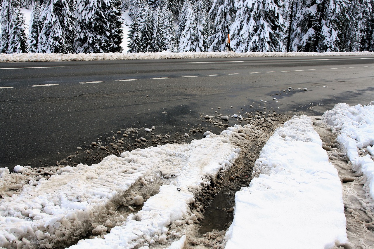 Image - snow winter dream highway