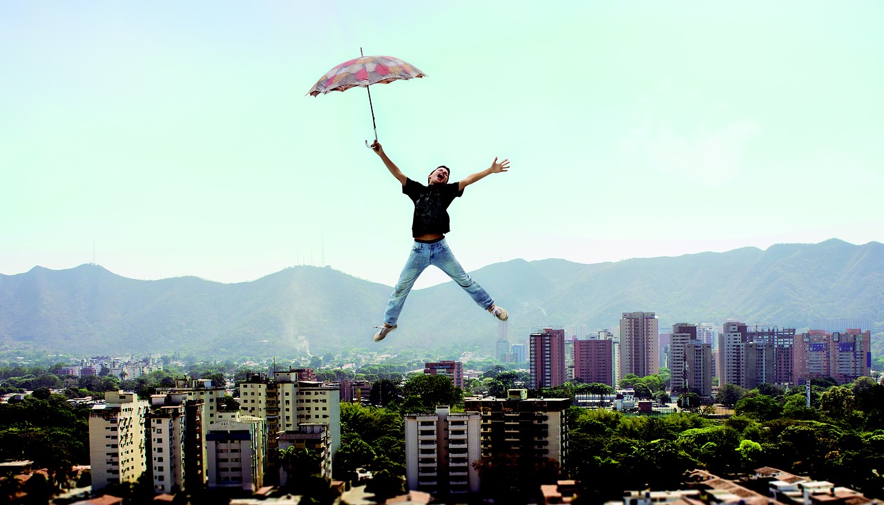 Image - fun umbrella surrealism