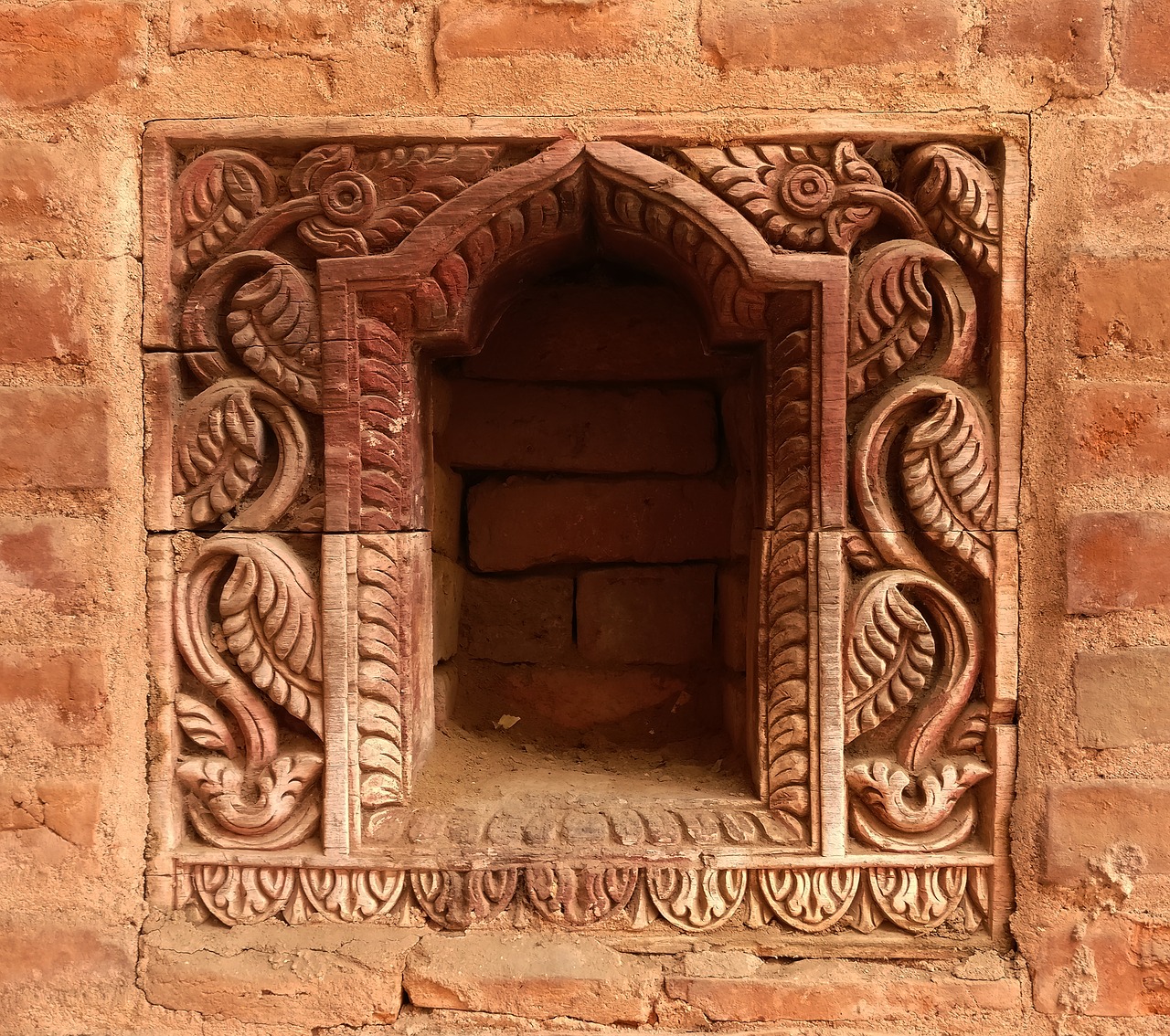 Image - window ancient brick stone