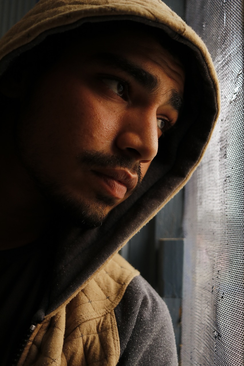 Image - man portrait photography low key