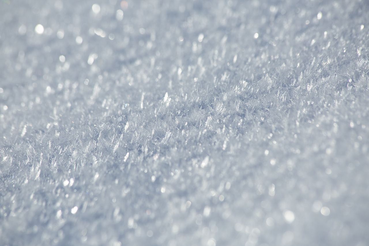 Image - snow texture snow crystals winter